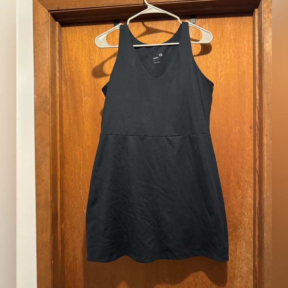 GAP Black athletic dress with shorts
